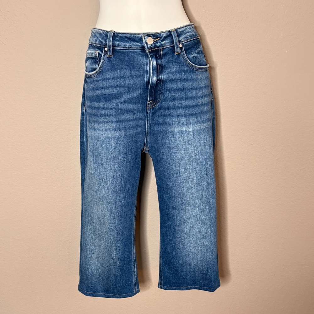 Risen Los Angeles NWT Bermuda shorts culotte Skater denim Sz 13 Winter